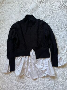AvantLook Layered-Look Knit Top